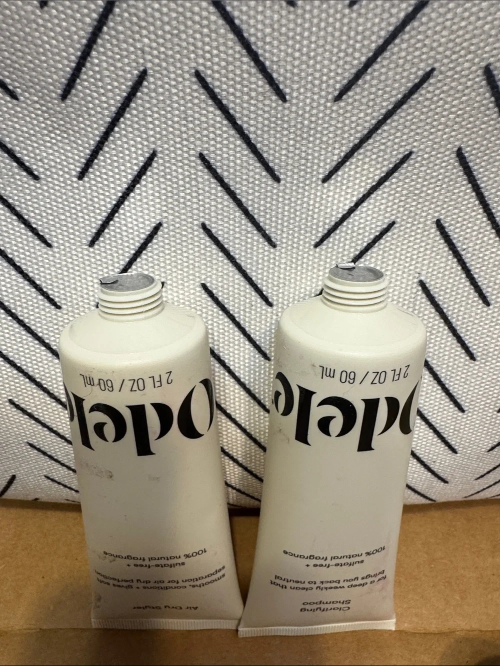 Odele Clarifying Shampoo & Air Dry Styler Travel Duo -